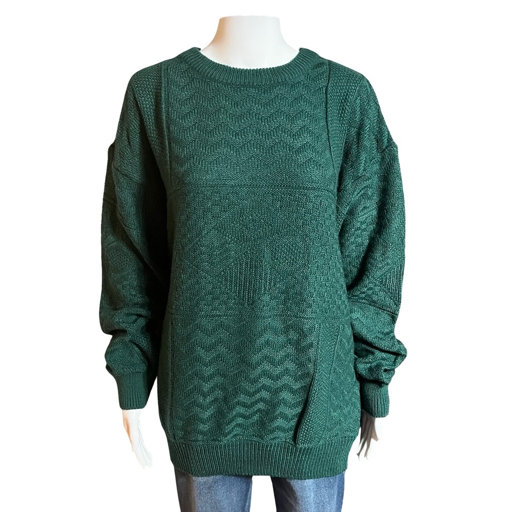 Henry Morell Textured Knit Sweater – Size XXL